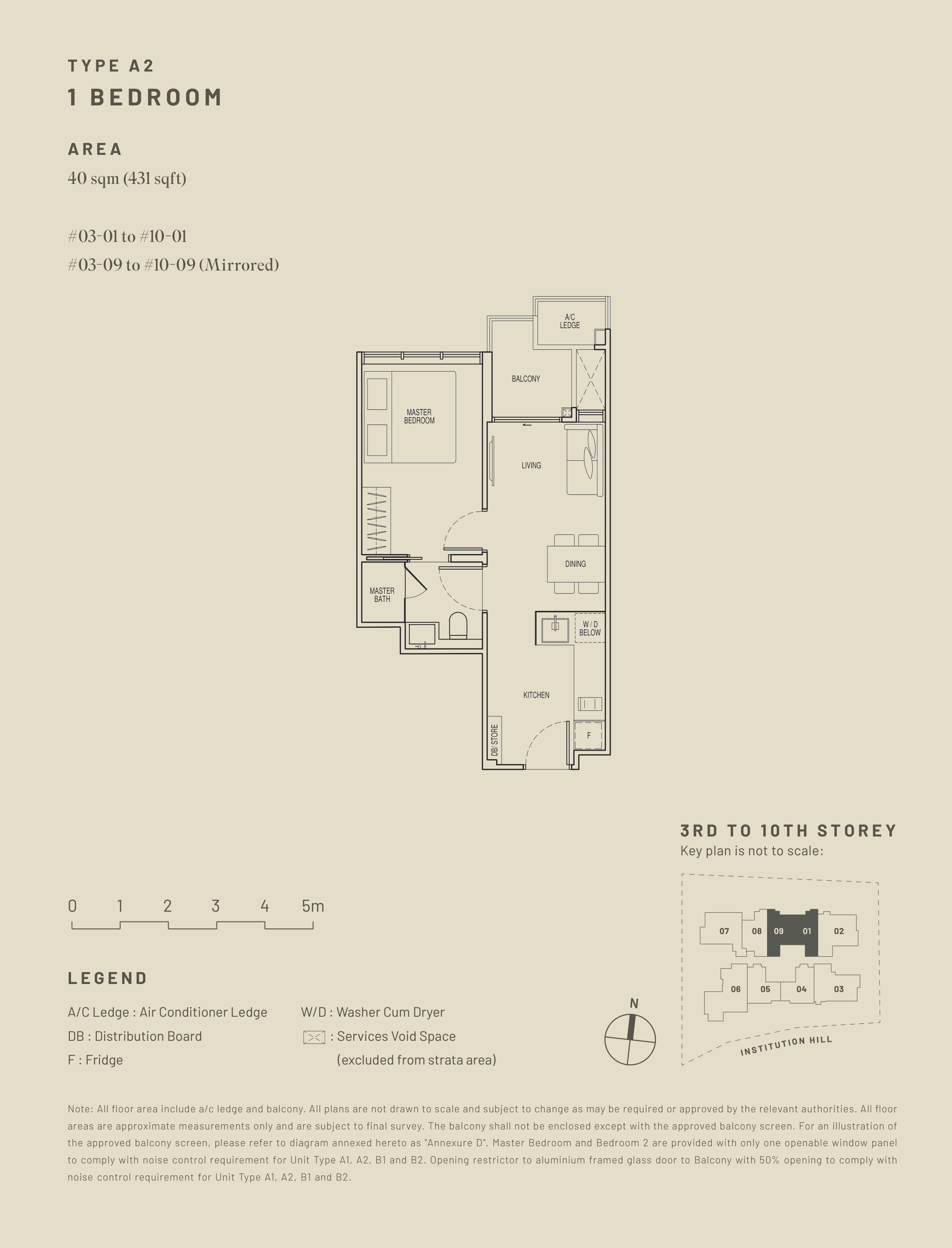 A2 - Hill House Floor Plan
